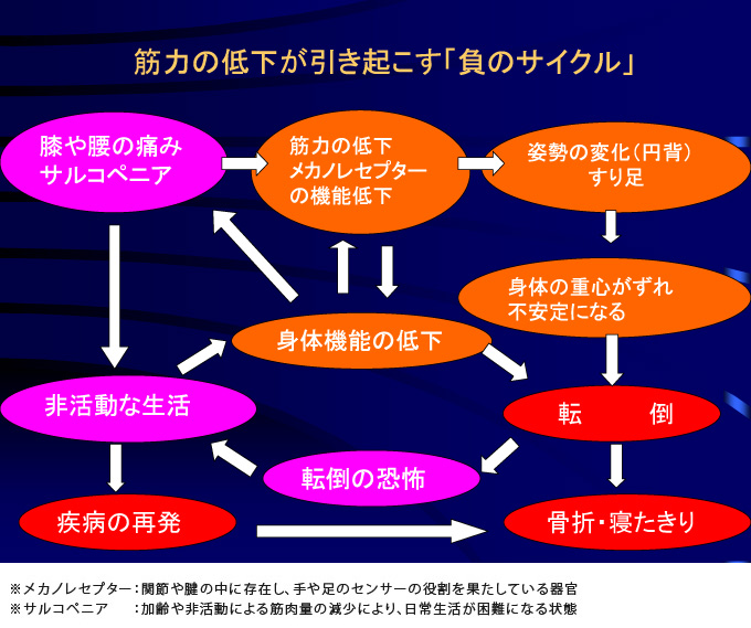 運動機能回復センター・ファイン/負のサイクル